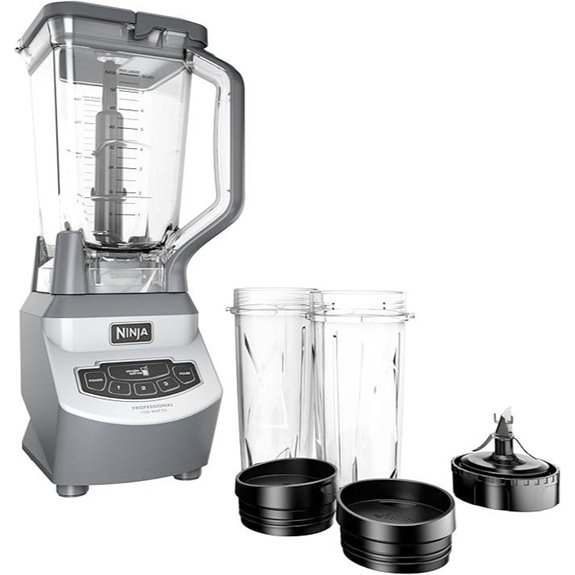 Ninja BL660 1100W Food Processing Blender with To-Go Cups