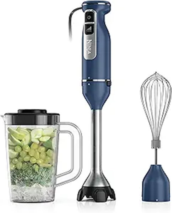 Ninja Immersion Blender & Whisk 4 Speeds Deep Navy