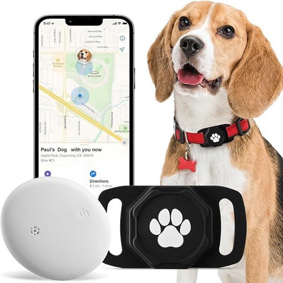 Smart Pet Tracker for Collar with No Monthly Fee
