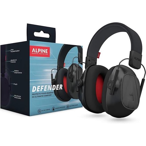 Alpine Defender Noise Reduction Ear Muffs