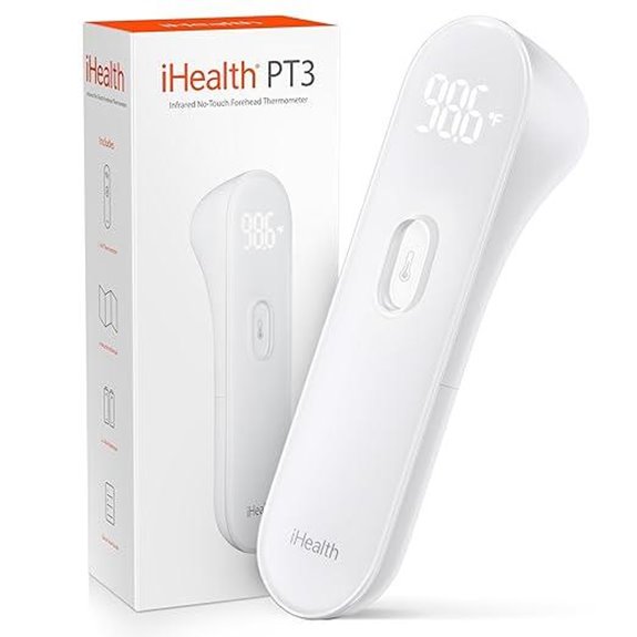 iHealth No-Touch Forehead Thermometer for All