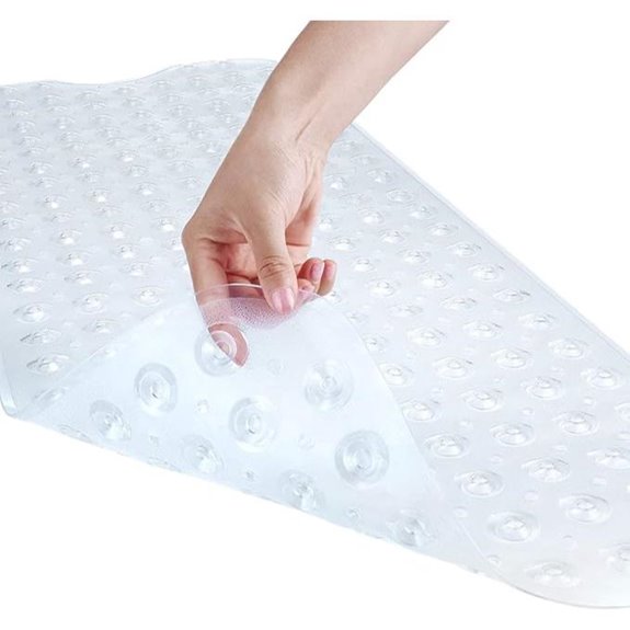 YINENN Non-Slip Bath Safety Mat with Drain Holes