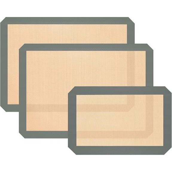 Silicone Baking Mat Set for Cookies and Pastry