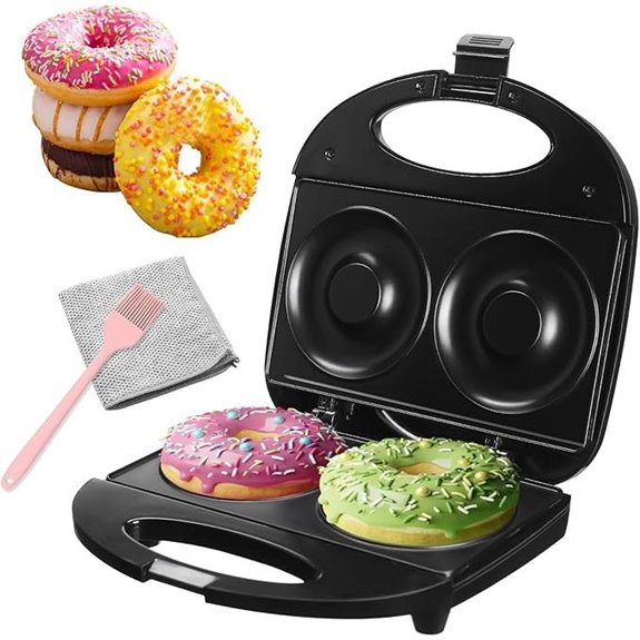 Donut Maker with Non-Stick Surface for Home or Commercial