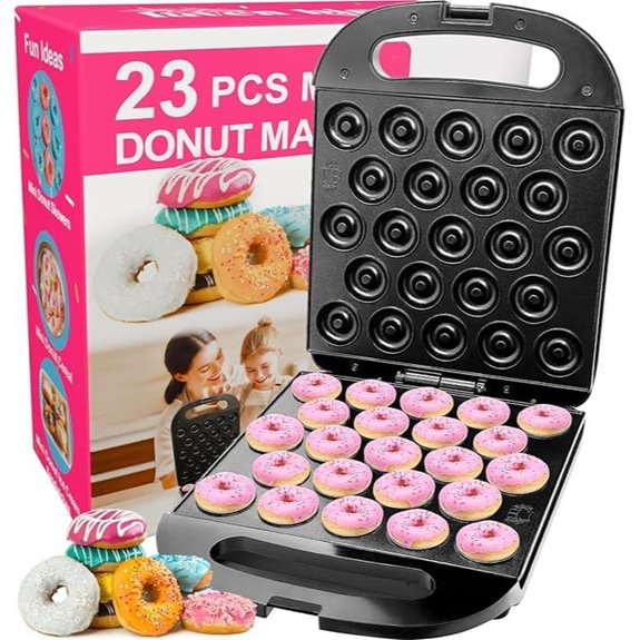 Mini Donut Maker Machine – Non-Stick Fast Heating