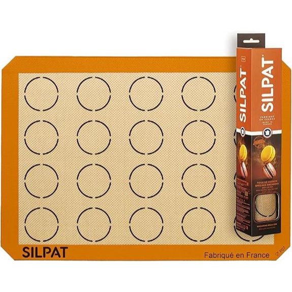 Silpat Non-Stick Silicone Baking Mat for Macarons