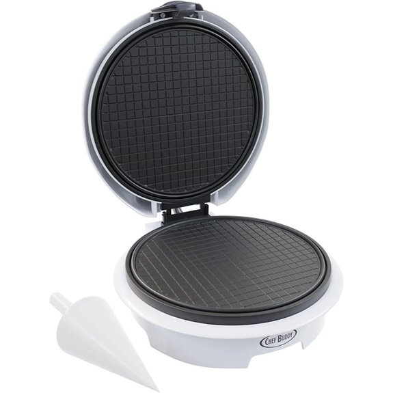 Waffle Cone Maker with Nonstick Waffle Iron