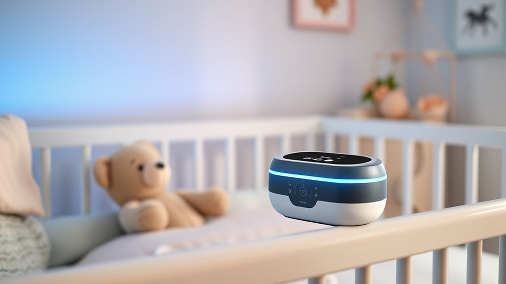 nursery sound machine features