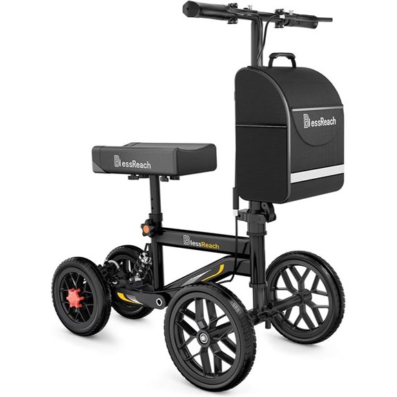 All Terrain Steerable Knee Scooter for Adults