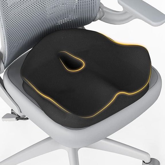XL Office Chair Cushion for Sciatica Pain Relief