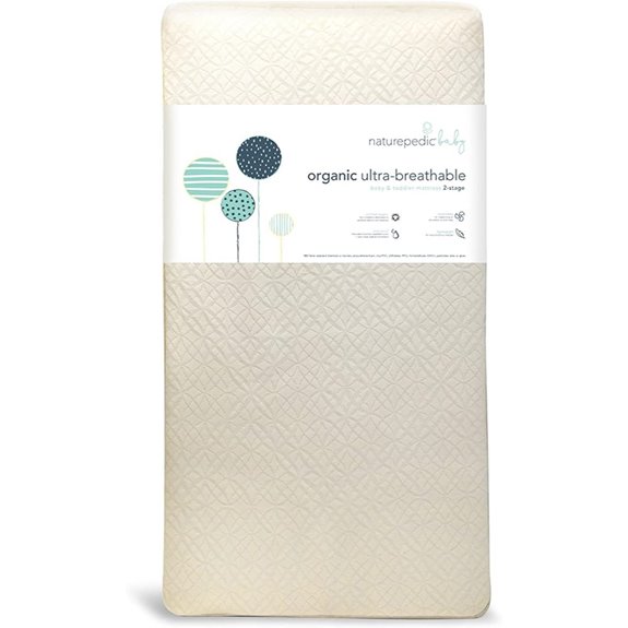 Naturepedic Organic Baby Crib Mattress (Standard Size)