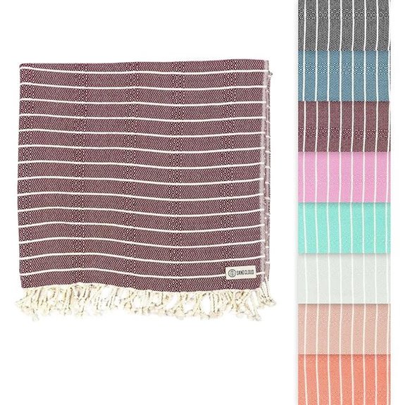Sand Cloud Turkish Beach Towel - Quick Dry Organic
