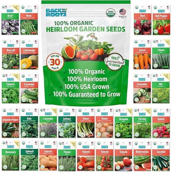 Back to The Roots Organic Seed Assortment (30ct)