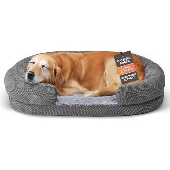 Orthopedic Medium Dog Bed with Egg Crate Foam