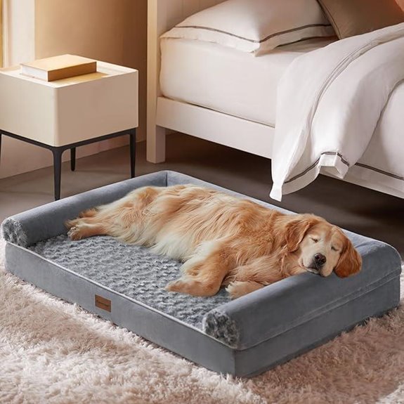 BFPETHOME Orthopedic Waterproof Dog Bed for Large Dogs