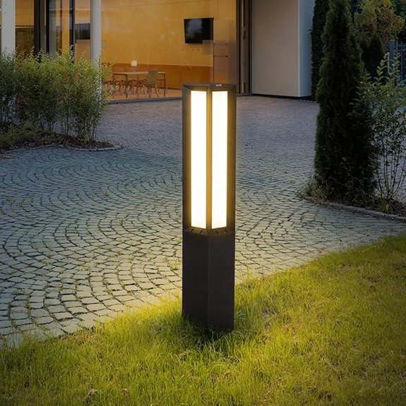Landscape Path Light - 8W LED Outdoor Bollard Lamp