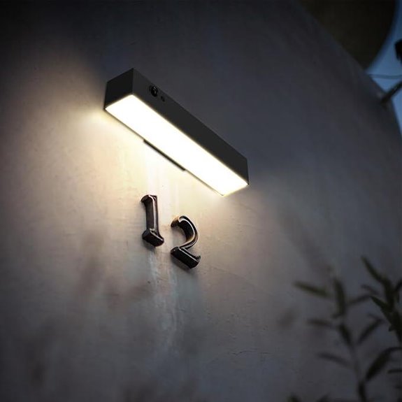 Solar Motion Sensor Outdoor Wall Lights