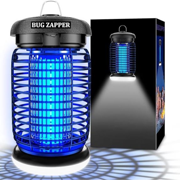 Outdoor Mosquito Zapper with LED Light
