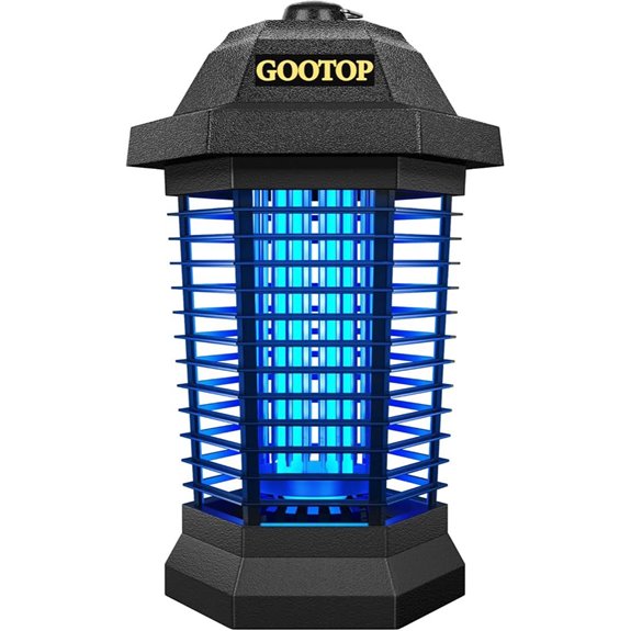 GOOTOP Outdoor Mosquito Zapper with 3-Prong Plug