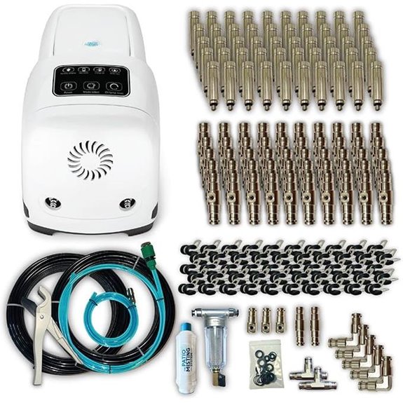 Patio Misters Pro Outdoor Cooling System Kit