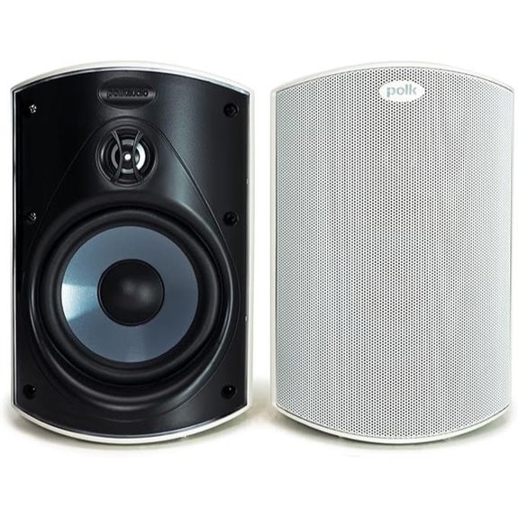 Polk Atrium 4 Outdoor Speakers with Bass (Pair)