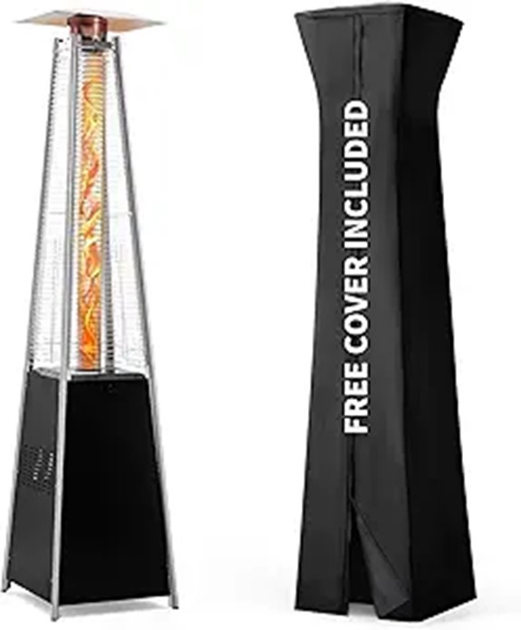 Pamapic 48,000 BTU Pyramid Outdoor Propane Heater