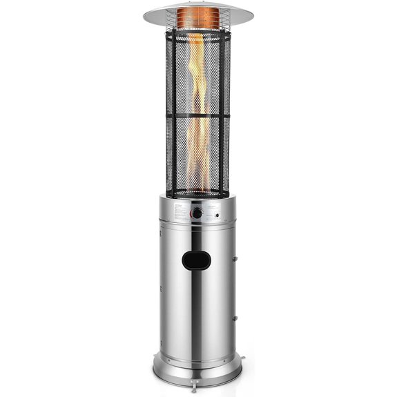 Costway Outdoor Propane Patio Heater with Wheels