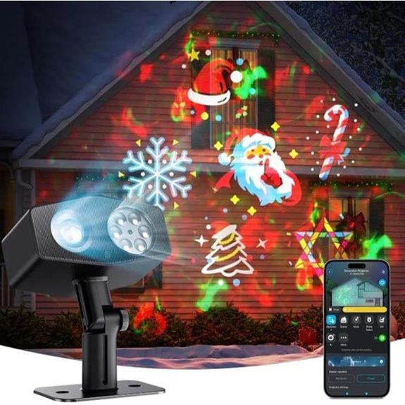 Govee Outdoor Snowflake Projector Light with App Control
