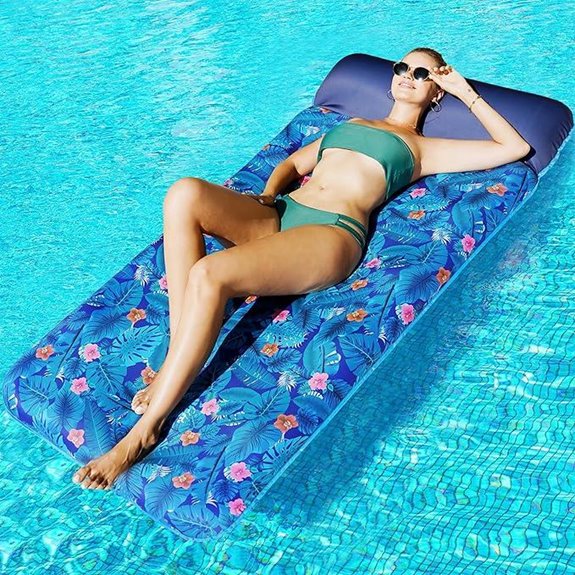FindUWill Oversized Pool Float with Headrest