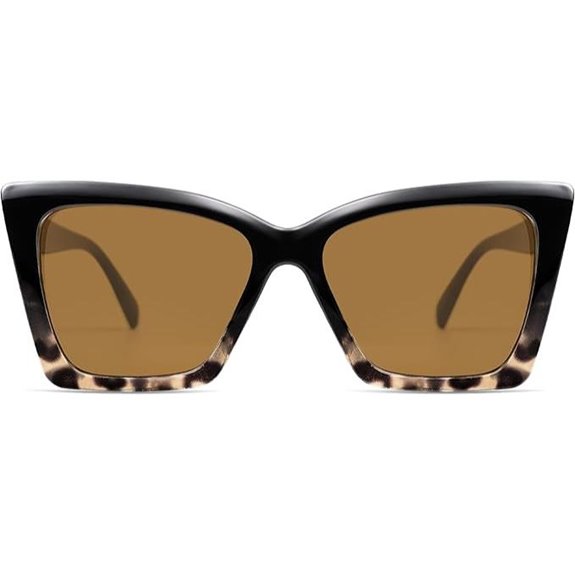 SOJOS Oversized Cateye Sunglasses for Women