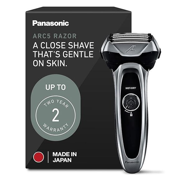 Panasonic ARC5 Electric Razor with Trimmer and Sensor