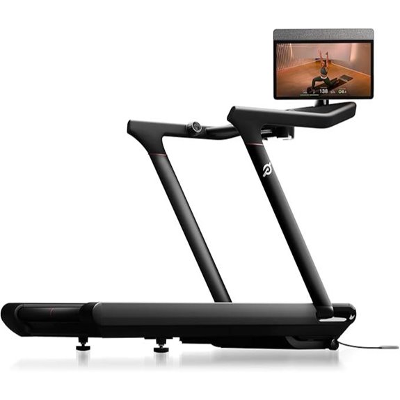peloton treadmill with touchscreen