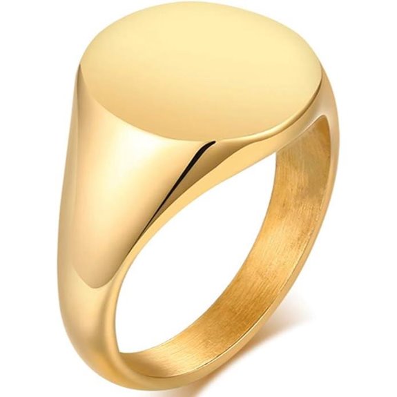 Jude Jewelers Pinky Signet Wedding Statement Ring