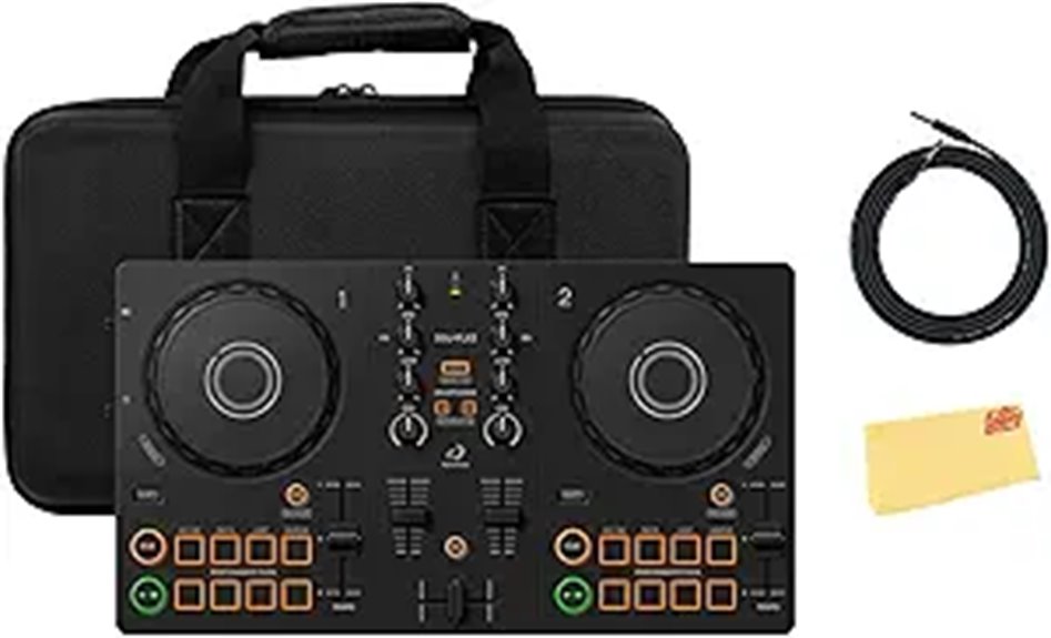 Pioneer DDJ-FLX2 2-Channel DJ Controller Bundle