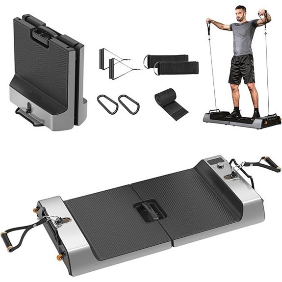 SQUATZ Pluto Board Smart Home Gym with 100LBS Resistance