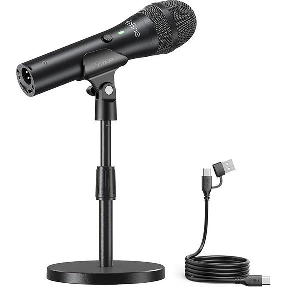 FIFINE USB/XLR Dynamic Microphone for Podcasting
