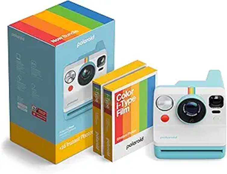 Polaroid Now 3rd Gen Instant Camera & Film Bundle