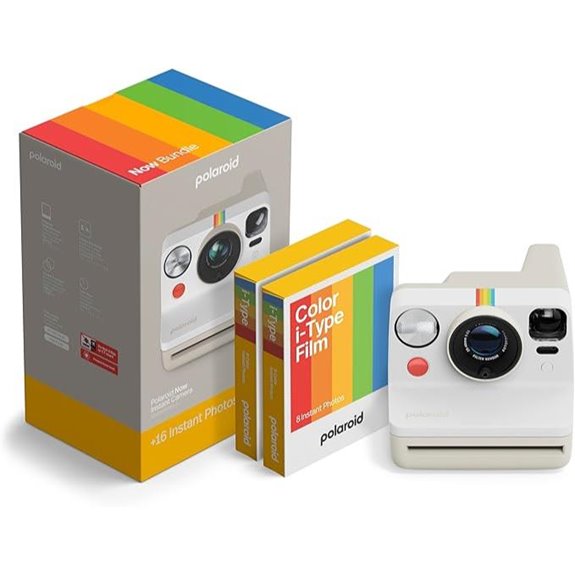 Polaroid Now 3rd Gen Instant Camera & Film Bundle
