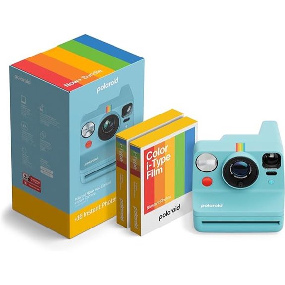 Polaroid Now+ Bluetooth Instant Camera & Film Bundle