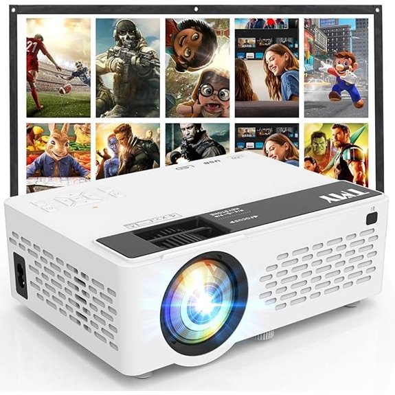 TMY 1080P Portable Bluetooth Mini Projector