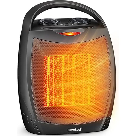 GiveBest Portable Electric Space Heater (1500W/750W)