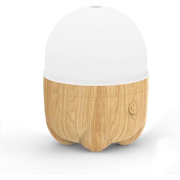 Rechargeable 150ML Portable Aromatherapy Diffuser with Lights