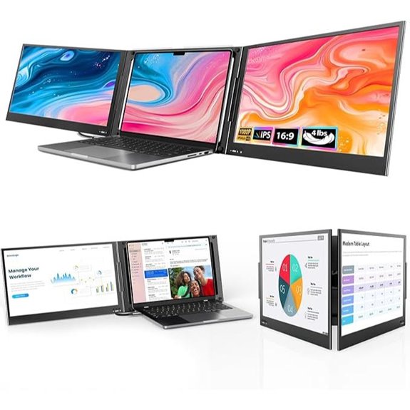 QQH 15.6 Portable Laptop Monitor with USB-C