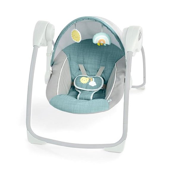 Ingenuity Sun Valley Canopy Portable Baby Swing