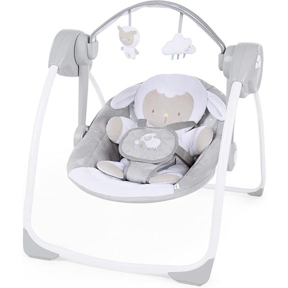 Ingenuity Comfort 2 Go Baby Swing with Music