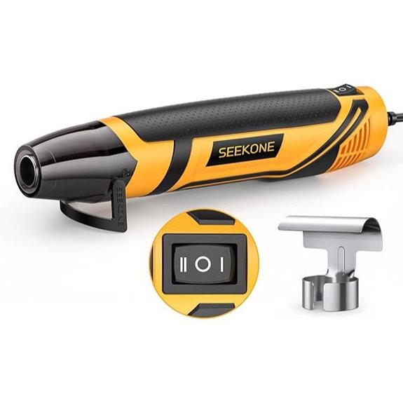 Seekone Mini Heat Gun with 2 Temps & Nozzle