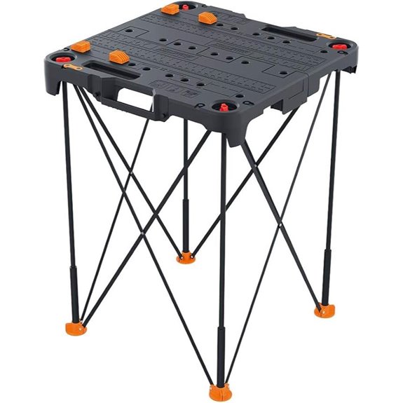 Worx WX066 Sidekick Folding Work Table Portable All-in-one Work Bench