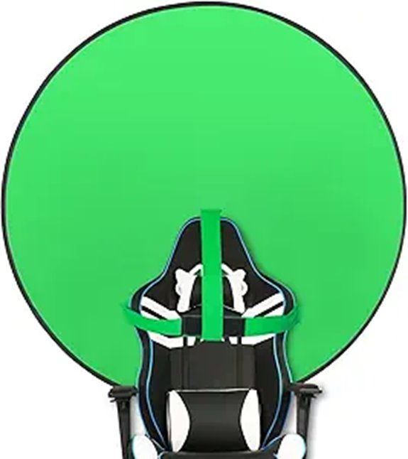 portable green screen chair