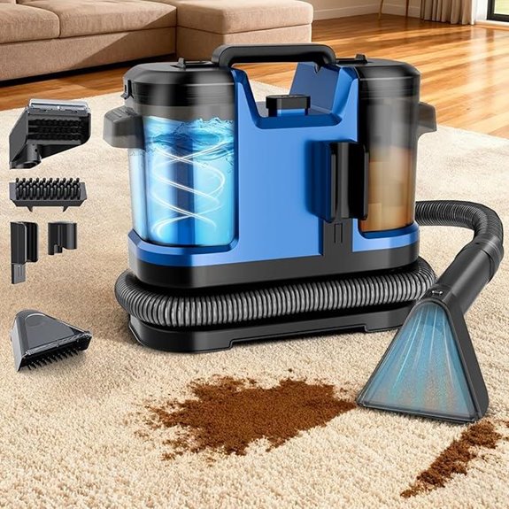 Portable Handheld Carpet and Upholstery Cleaner
