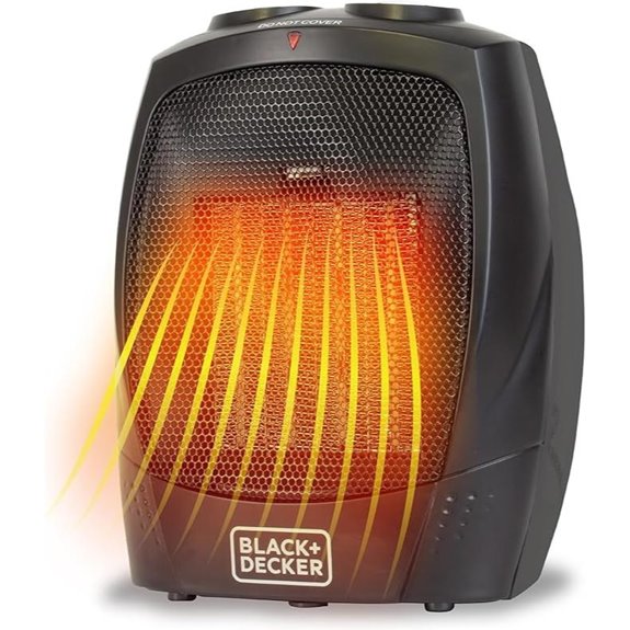 BLACK+DECKER Portable Space Heater with Carry Handle